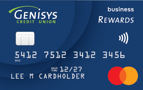 Genisys Credit Union Business Credit Rewards Mastercard